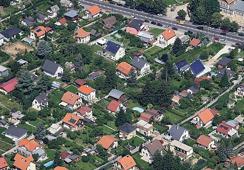 Luftaufnahme Kleingarten Flötzersteig