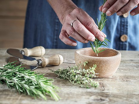 Rosmarin in der Küche